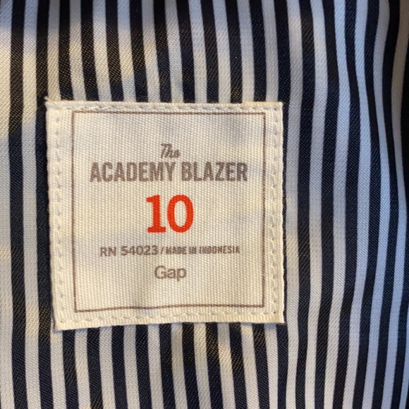 Gap Academy Blazer! Size 10! Navy blue with white dots! - Picture 3 of 11